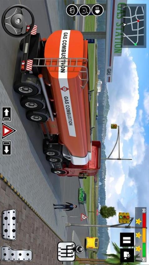卡车货车登山模拟(2)
