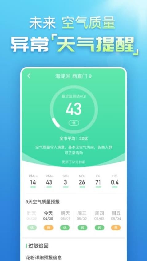 天气预报纯净版APP(3)