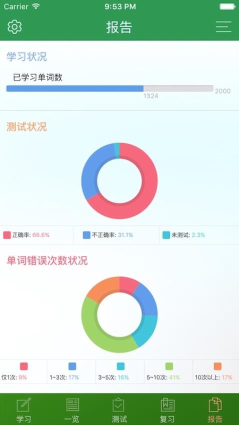 TOEIC精选词汇APPv3.1.1截图1