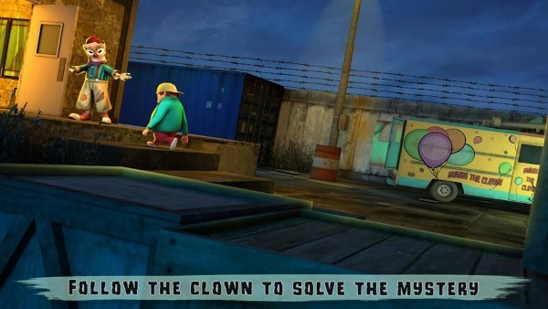 怪诞小丑：小镇之谜v1.0截图1