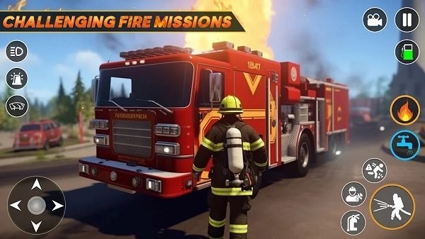 消防车模拟