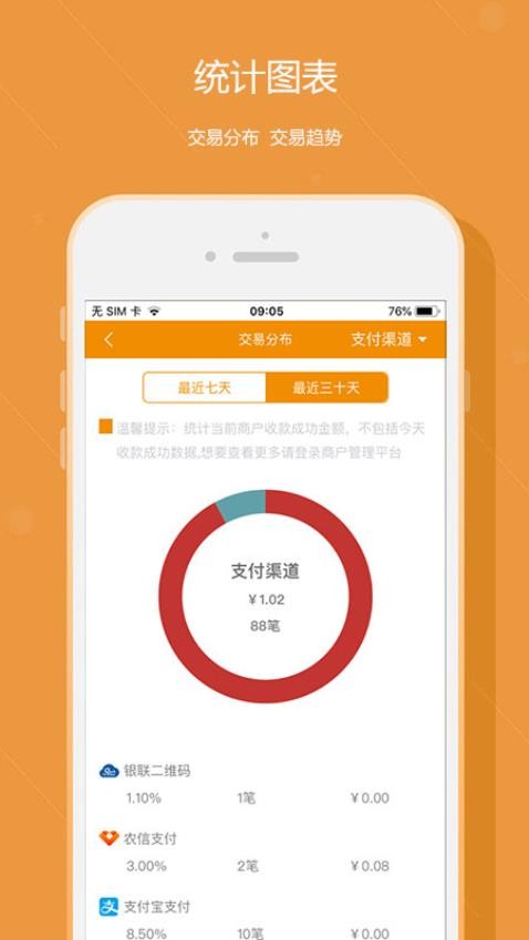 悦农e付收银台APPv3.2.1(2)