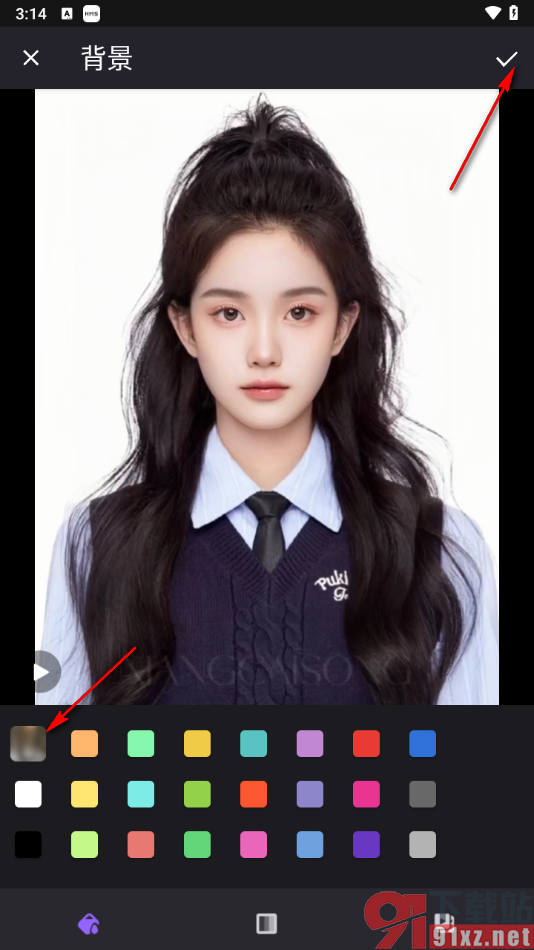 filmigo手机版设置视频背景模糊的方法