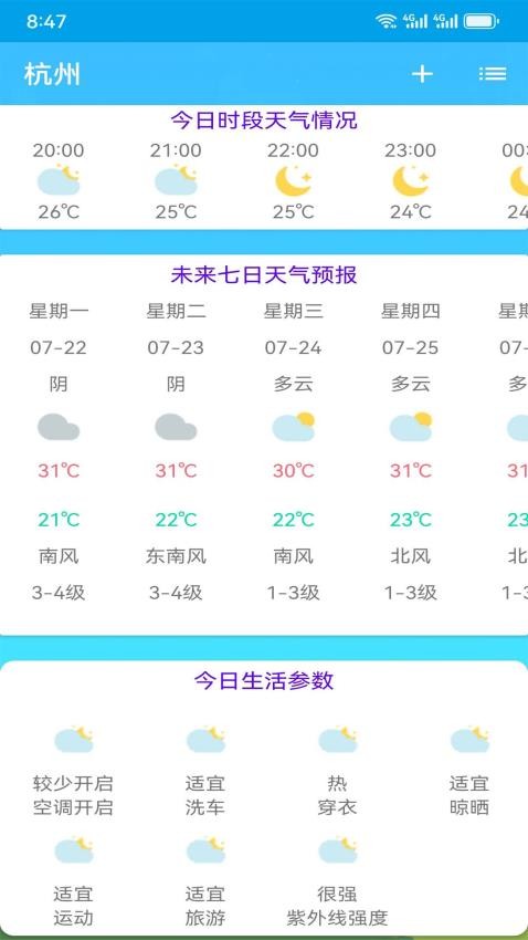 五日天气预报官网版(4)