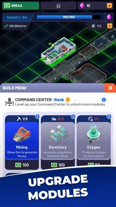 空闲空间站游戏v1.6.0截图4