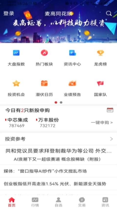 麦高同花顺app(3)