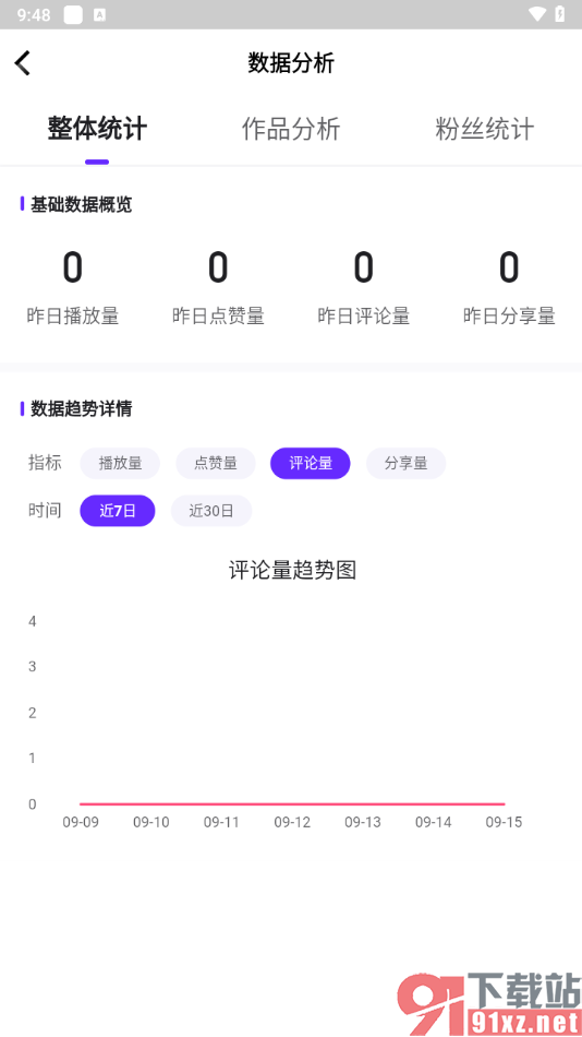 腾讯微视app查看评论量的方法