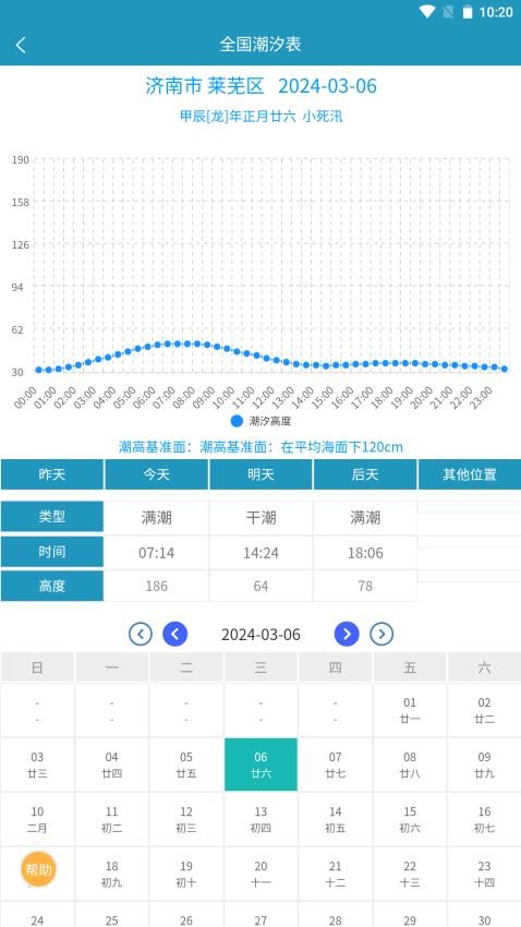 全国潮汐表免费版(2)