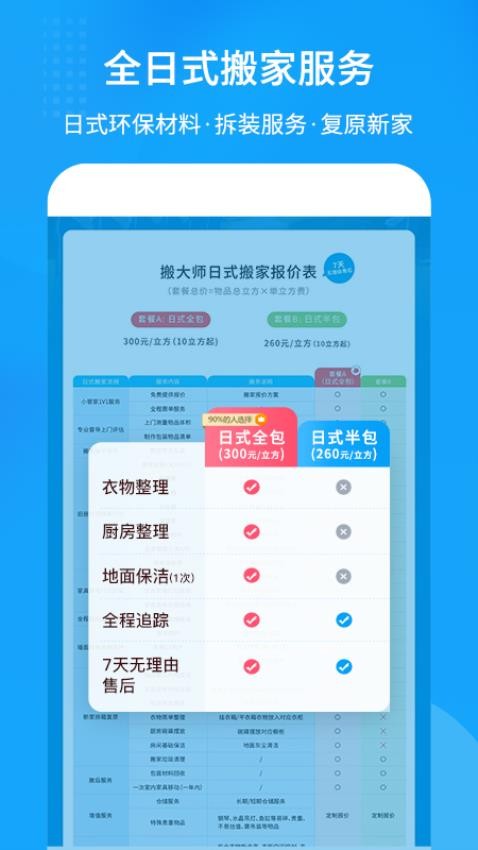 搬大师日式搬家软件v1.1.7(4)