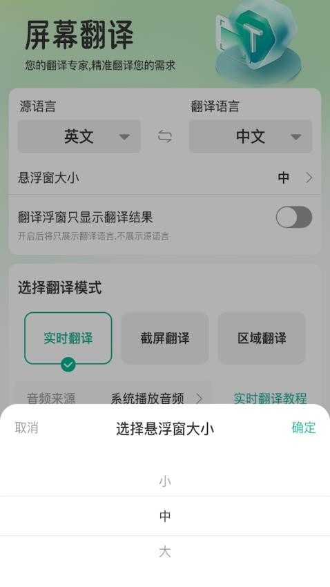 屏幕翻译器官方版v1.1.4截图4