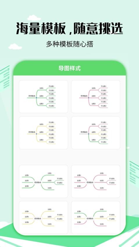 思维导图工具软件v3.5.5截图1