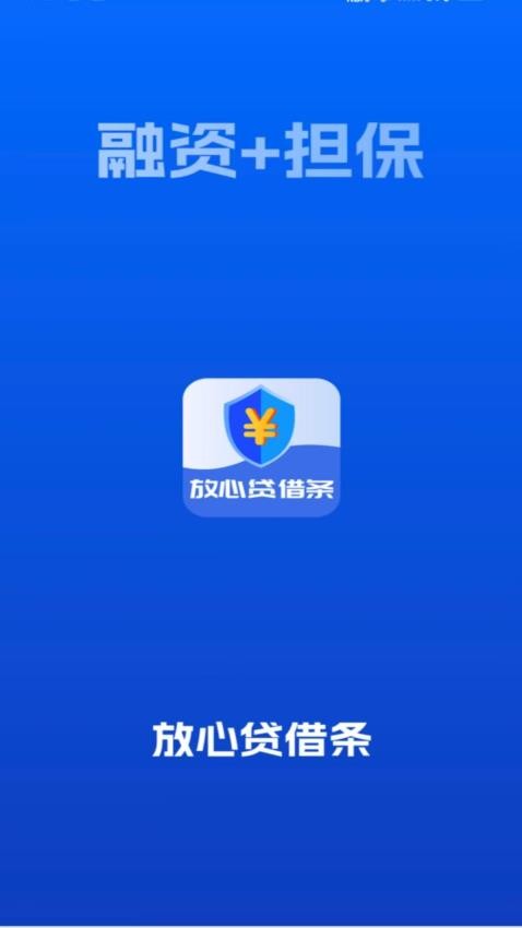 放心贷借条官网版v1.00.06截图1