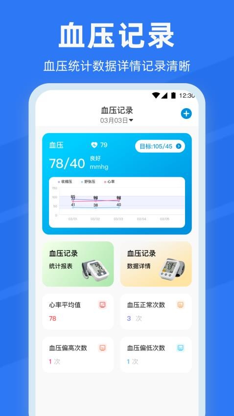 血糖血压记录本mmHg手机版v3.6.6截图2