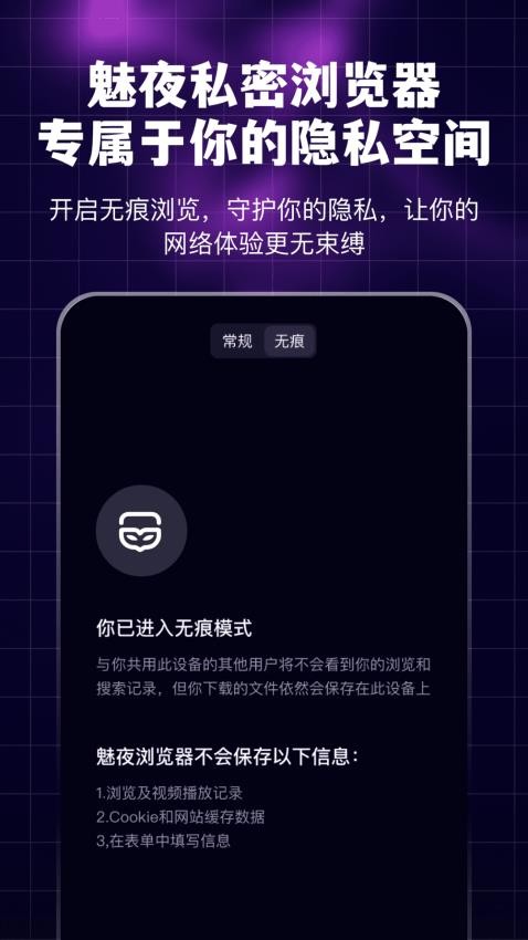 魅夜私密浏览器免费版v3.2.0截图1