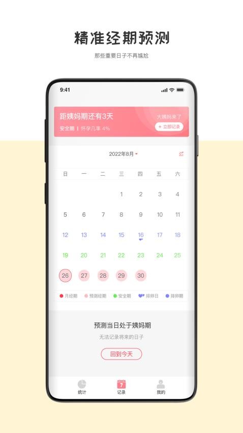 经期管理助手免费版v4.1.2截图1