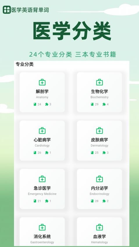 医学英语背单词最新版v1.0.0截图1