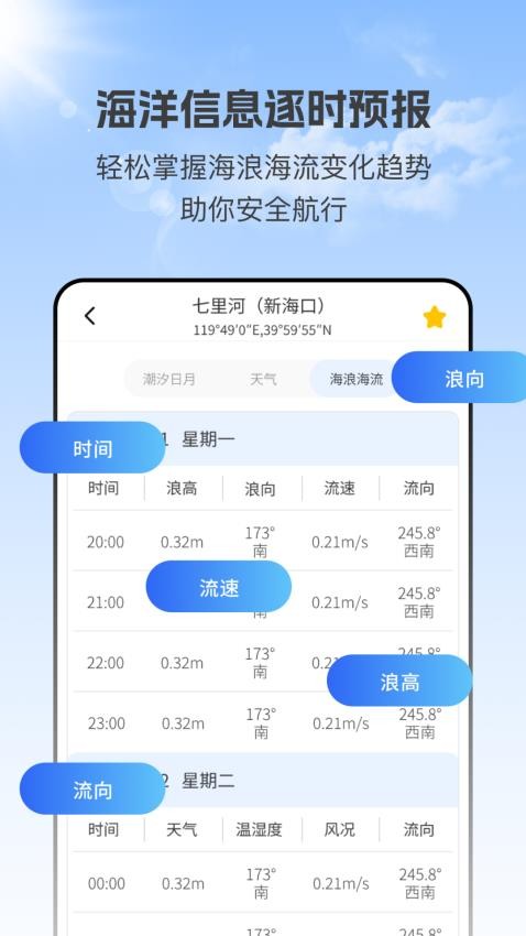 潮汐实时预报appv3.1.1截图1
