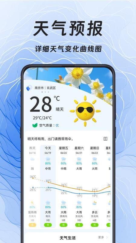 天气Sunshine最新版v3.3.2截图1