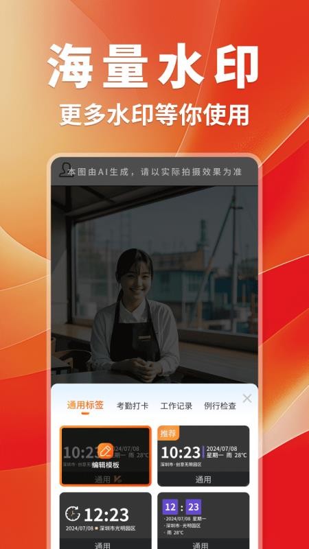 工作打卡水印相机软件v1.0.1截图3
