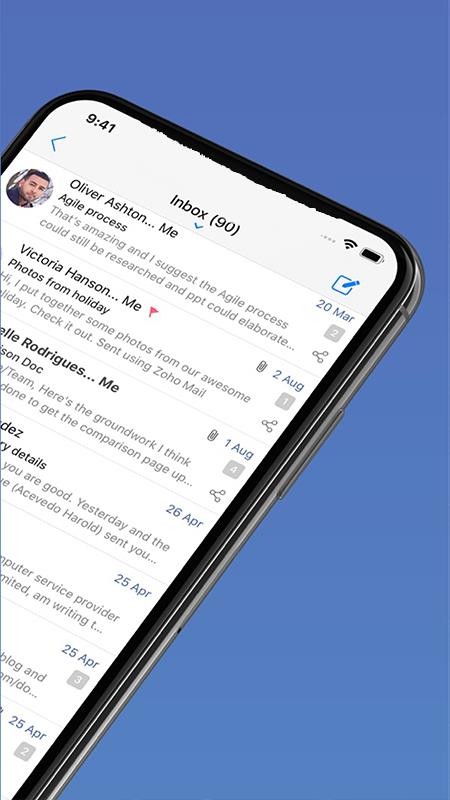 Zoho Mail最新版v2.6.23.8截图2
