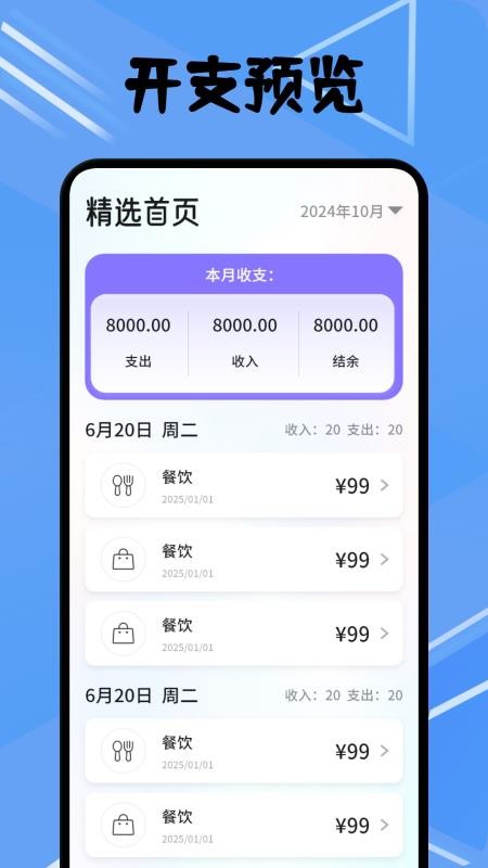 卡农记账簿手机版v1.1截图1