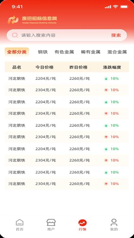 废旧招标信息网手机版v1.0.7截图3