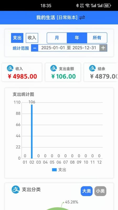 小中记账本手机版v2.0.1截图2