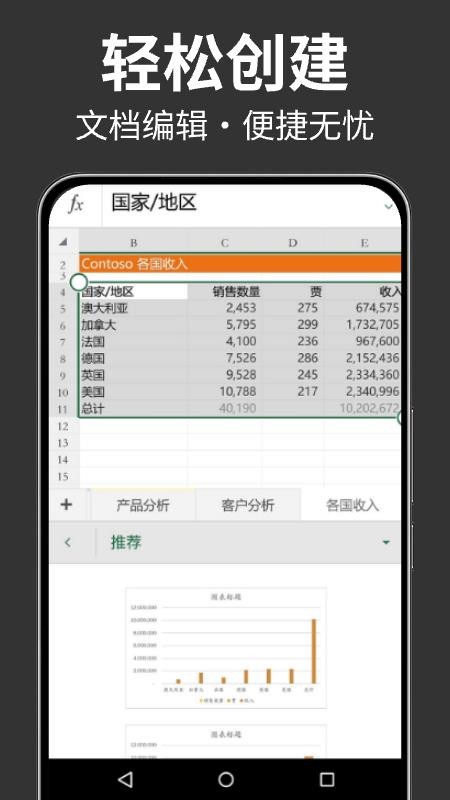 excel文档表格制作免费版