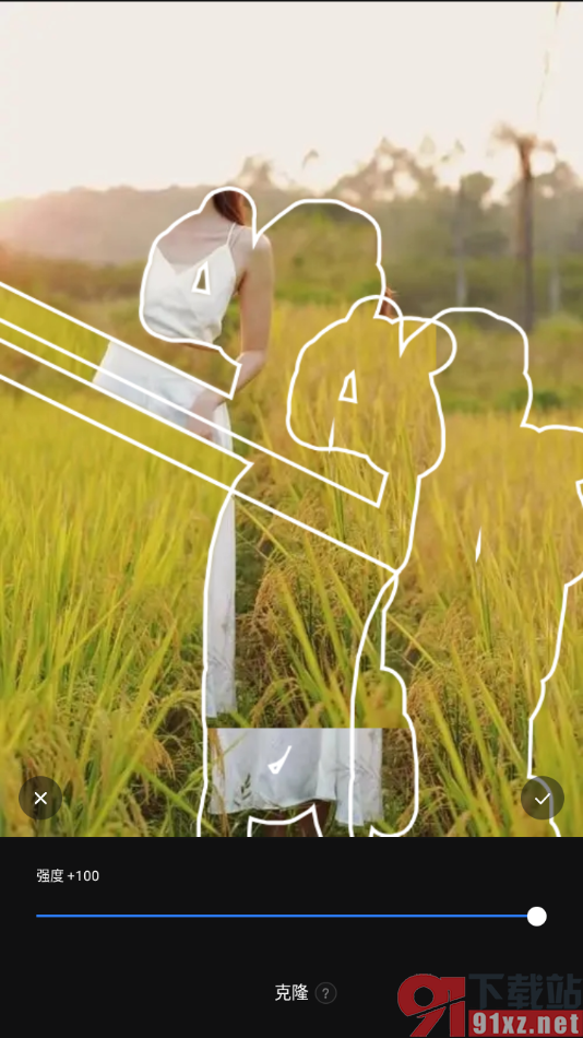 fotor手机版进行图片克隆设置的方法