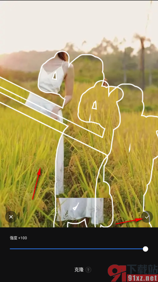 fotor手机版进行图片克隆设置的方法