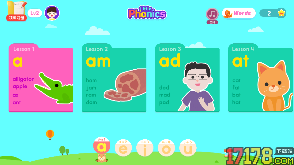 小小儿童英语自然拼读L2免费版