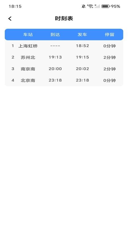 全国高铁火车票手机版v1.0.2截图1