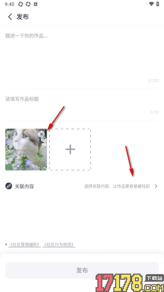 恩雅音乐手机版设置发布图片作品的方法
