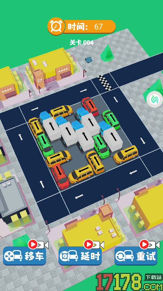 超挤停车场手游