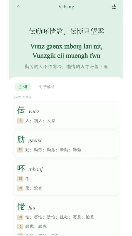 檑呴壮语词典官方版v2.9.0截图4