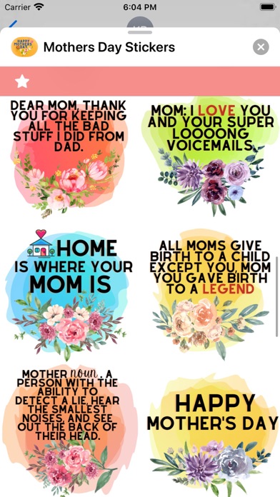 Mothers day stickers官方版v1.0截图2