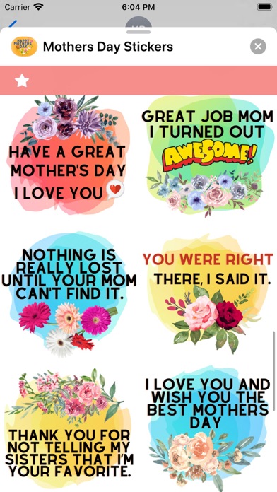 Mothers day stickers官方版