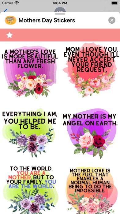 Mothers day stickers官方版v1.0截图3
