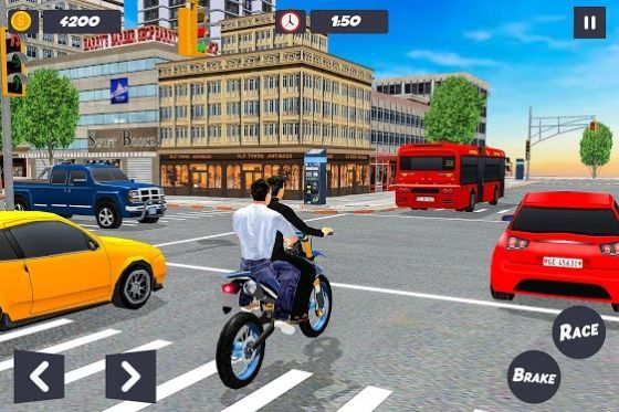 自行车出租车模拟器安卓版v1.0截图3