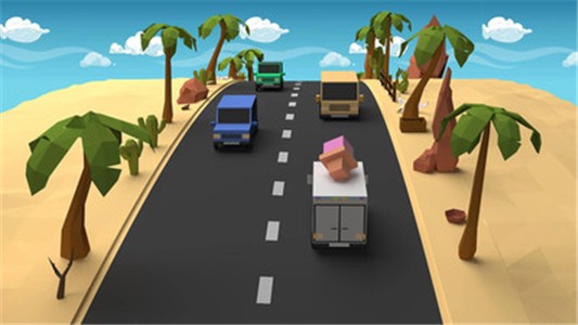 疯狂的汽车道路游戏官方版v1.0截图3