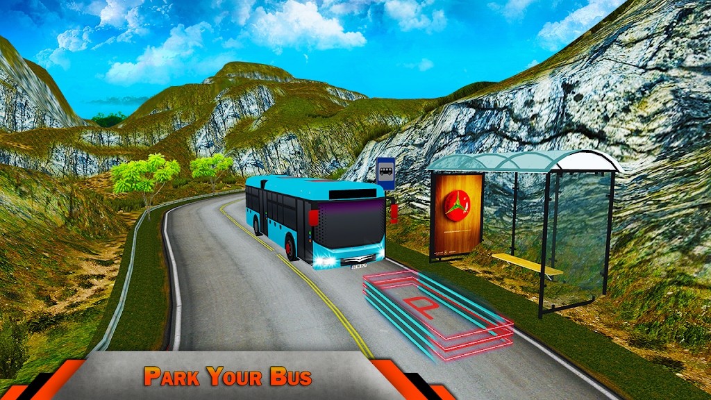 Modern Tourist Bus parking 3D Game官方版1639450612371525(3)