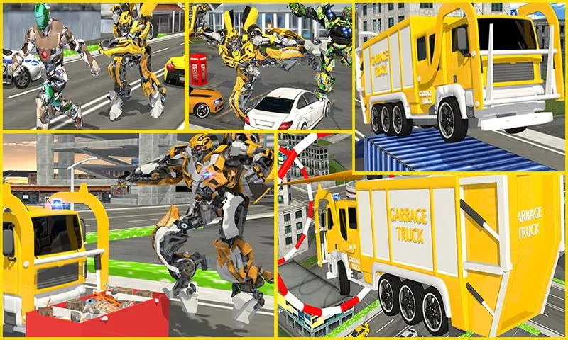 City Garbage Truck Flying Robot Trash Truck Robot官方版v1.6截图3