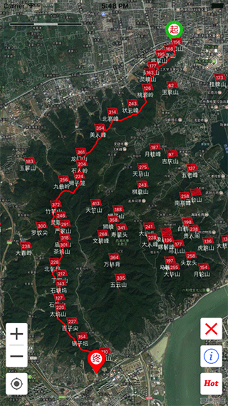杭州登山地图手机版v1.2安卓版截图3