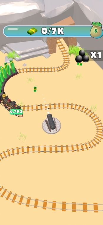 列车运行3D官方版（Train Run 3D）v2截图2