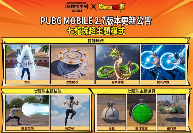 PUBG MOBILE国际服七龙珠超联动版本v2.4.0截图3